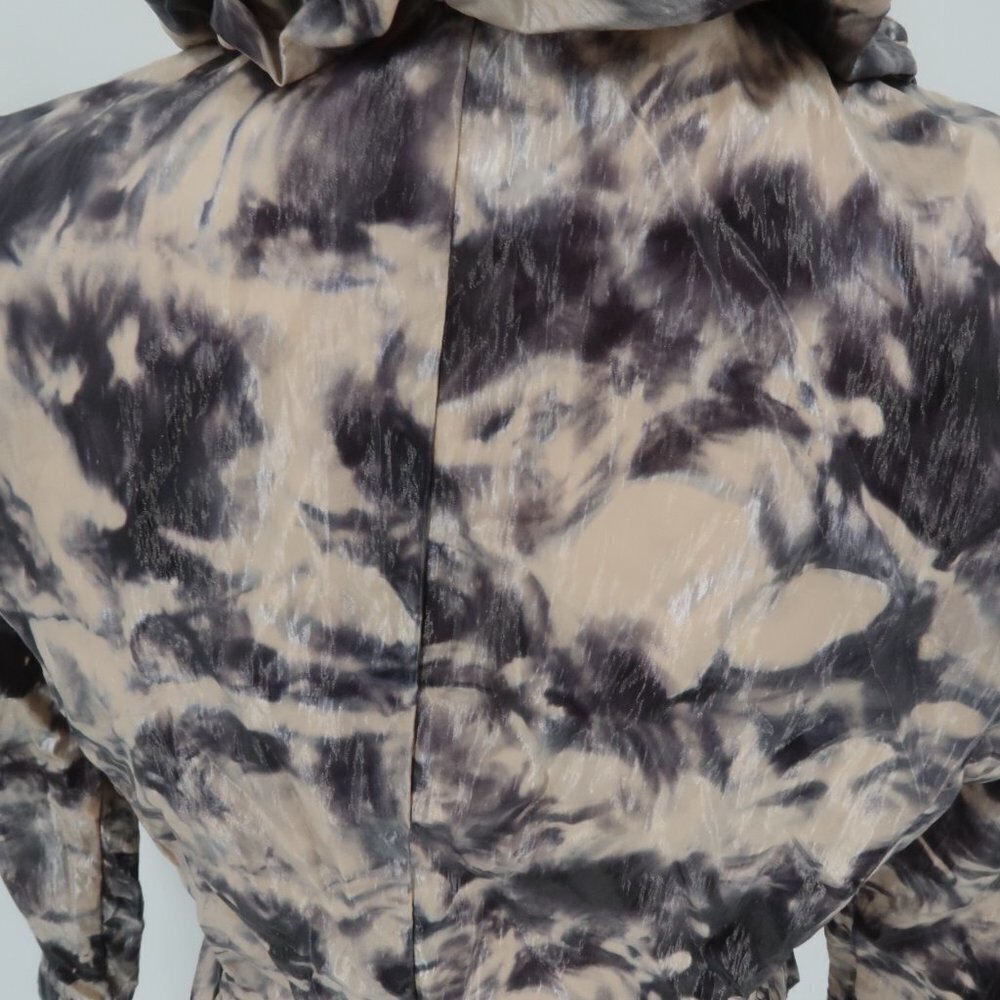 Jerry T Tie Dye Style Ruffled Jacket Size Small - Picture 9 of 9